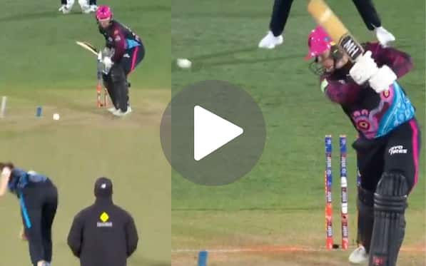 [Watch] Darcie Brown Channels Her Inner Hazlewood To Clean Up Hollie Armitage In WBBL 10